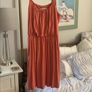 3/$15 💕 Loft Peach Summer Dress